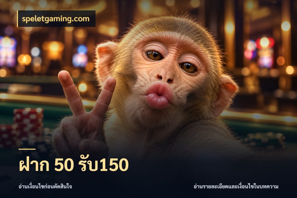 ฝาก 50 รับ150 speletgaming.com สายโบนัสเลือกจังหวะสนุกได้อย่างไร