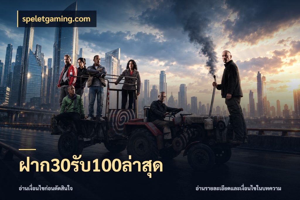 ฝาก30รับ100ล่าสุด speletgaming.com จุดเด่นของเครดิตที่คนชอบเกมอยากรู้