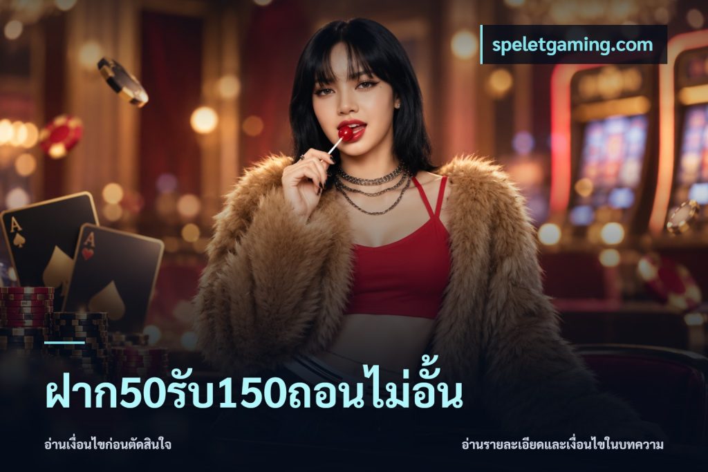 ฝาก50รับ150ถอนไม่อั้น