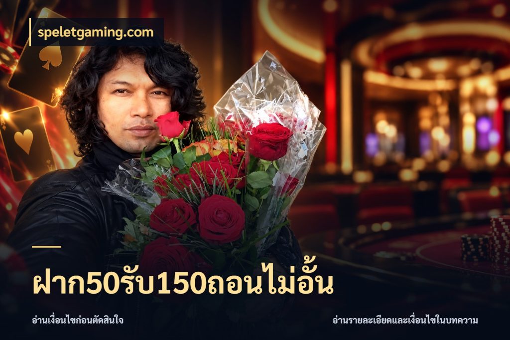 ฝาก50รับ150ถอนไม่อั้น speletgaming.com เครดิตกับรูปแบบโปรที่ตรงใจ