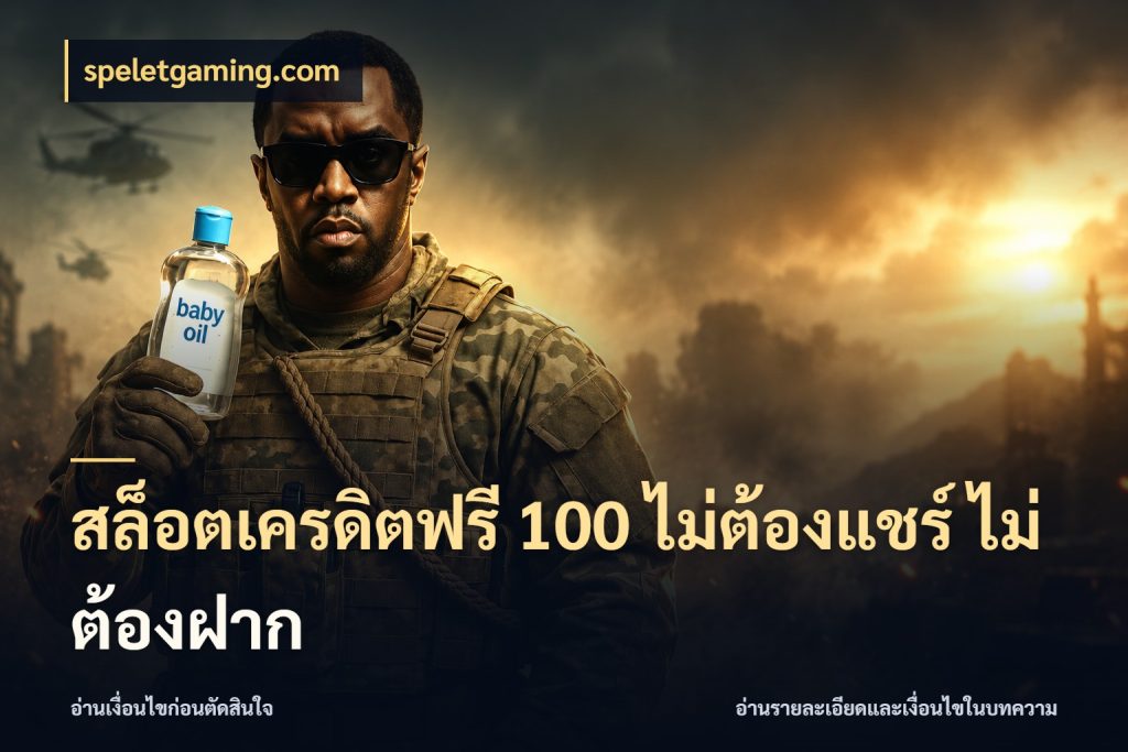 สล็อตเครดิตฟรี 100 ไม่ต้องแชร์ ไม่ต้องฝาก สีสันของเครดิตฟรีและเกมแนวที่ชอบ สไตล์ speletgaming.com
