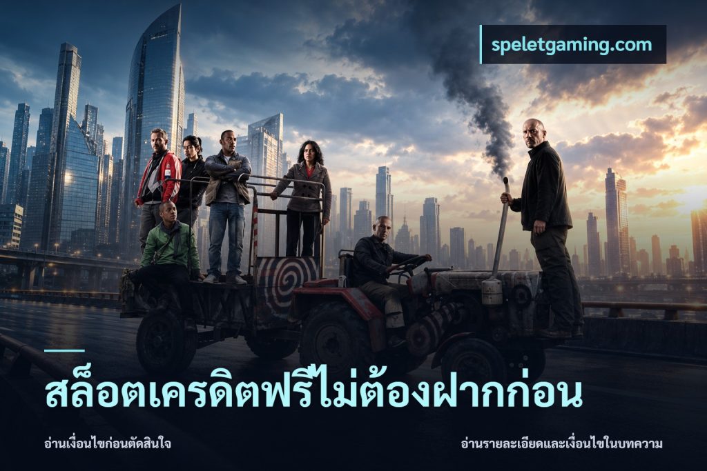 สล็อตเครดิตฟรีไม่ต้องฝากก่อน
