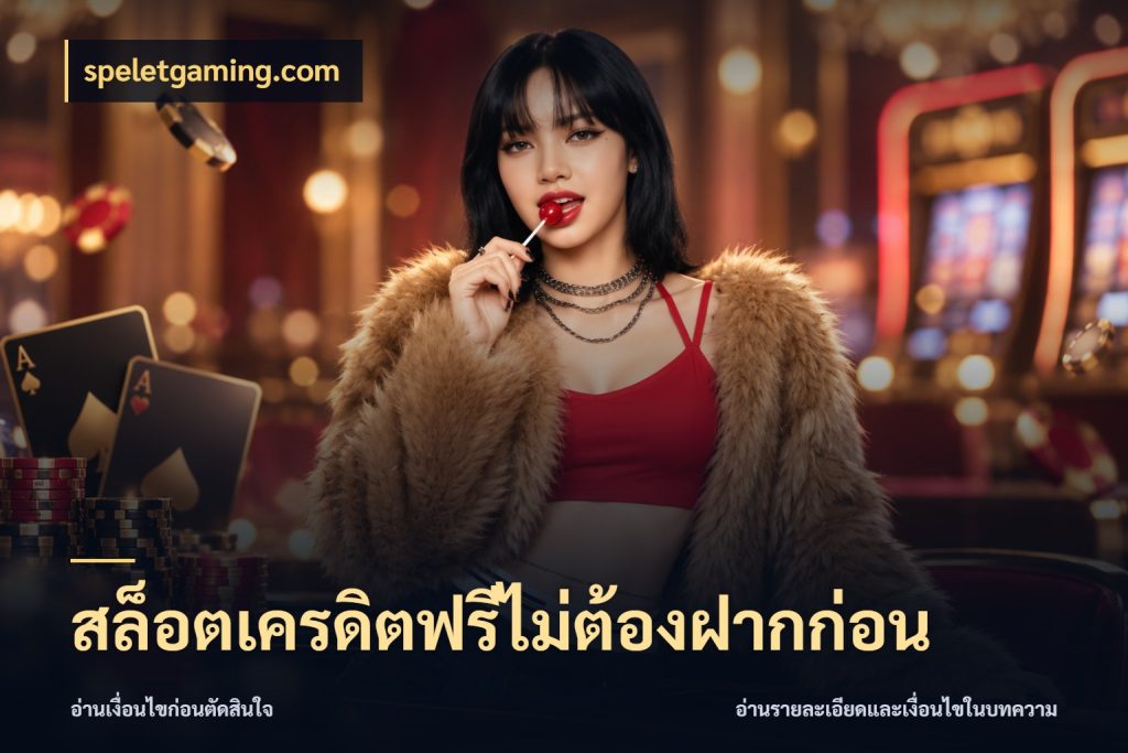 สล็อตเครดิตฟรีไม่ต้องฝากก่อน เครดิตฟรีในมุมที่สายโบนัสสนใจ สไตล์ speletgaming.com