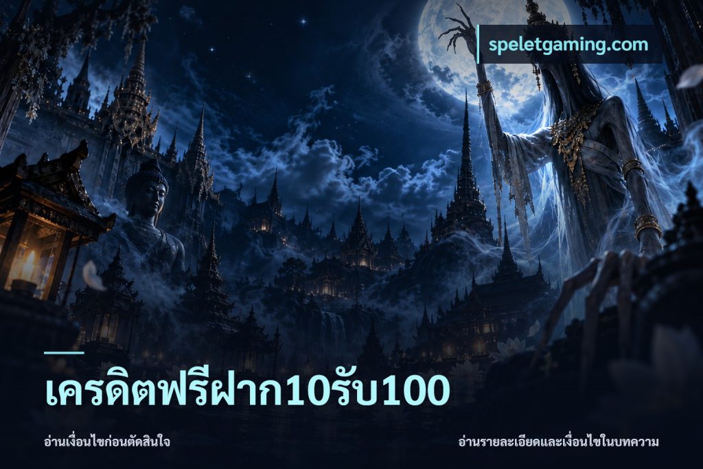 เครดิตฟรีฝาก10รับ100