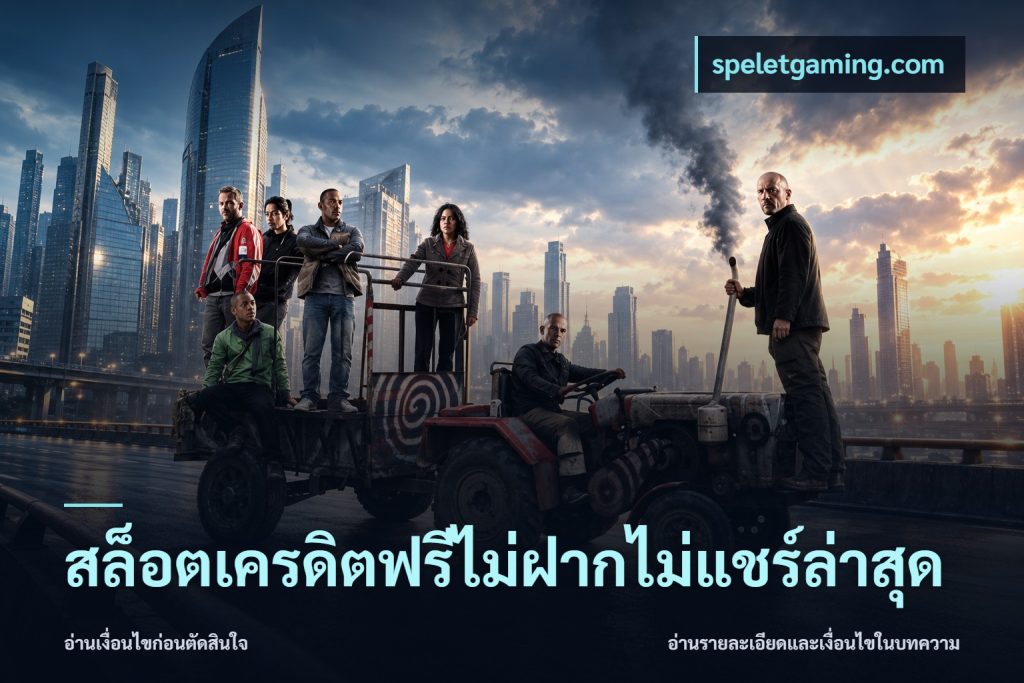 สล็อตเครดิตฟรีไม่ฝากไม่แชร์ล่าสุด