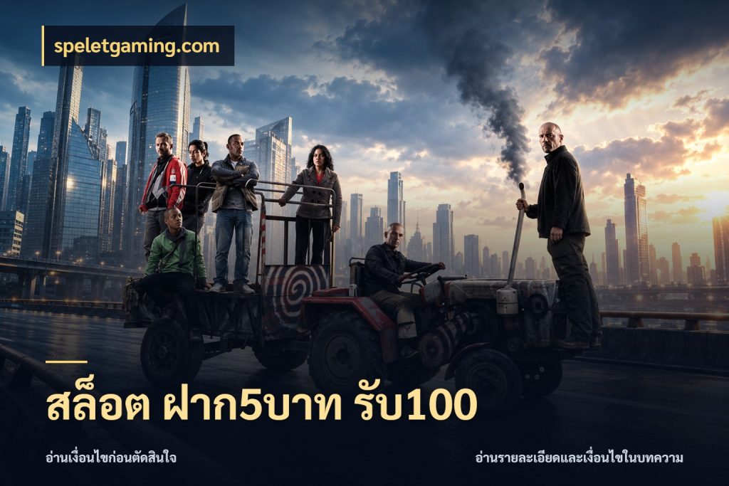 สล็อต ฝาก5บาท รับ100 สีสันของโปรฝากและยอดรับ สไตล์ speletgaming.com