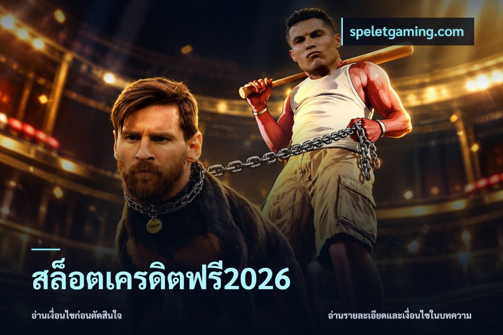 สล็อตเครดิตฟรี2026