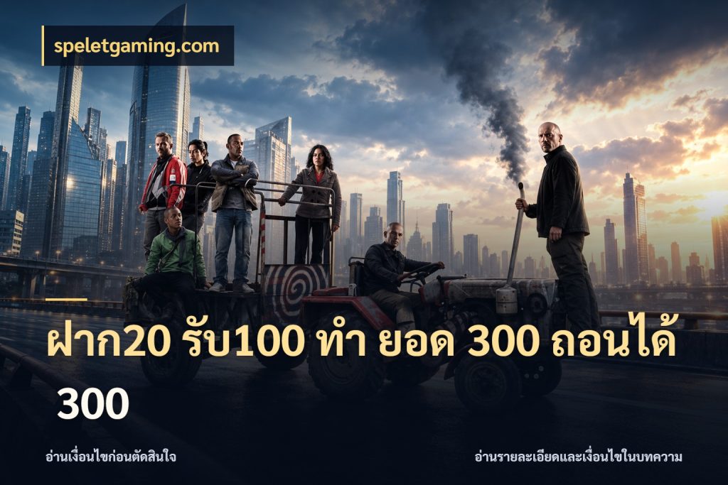 ฝาก20 รับ100 ทํา ยอด 300 ถอนได้ 300 speletgaming.com จุดเด่นของเครดิตที่คนชอบเกมอยากรู้