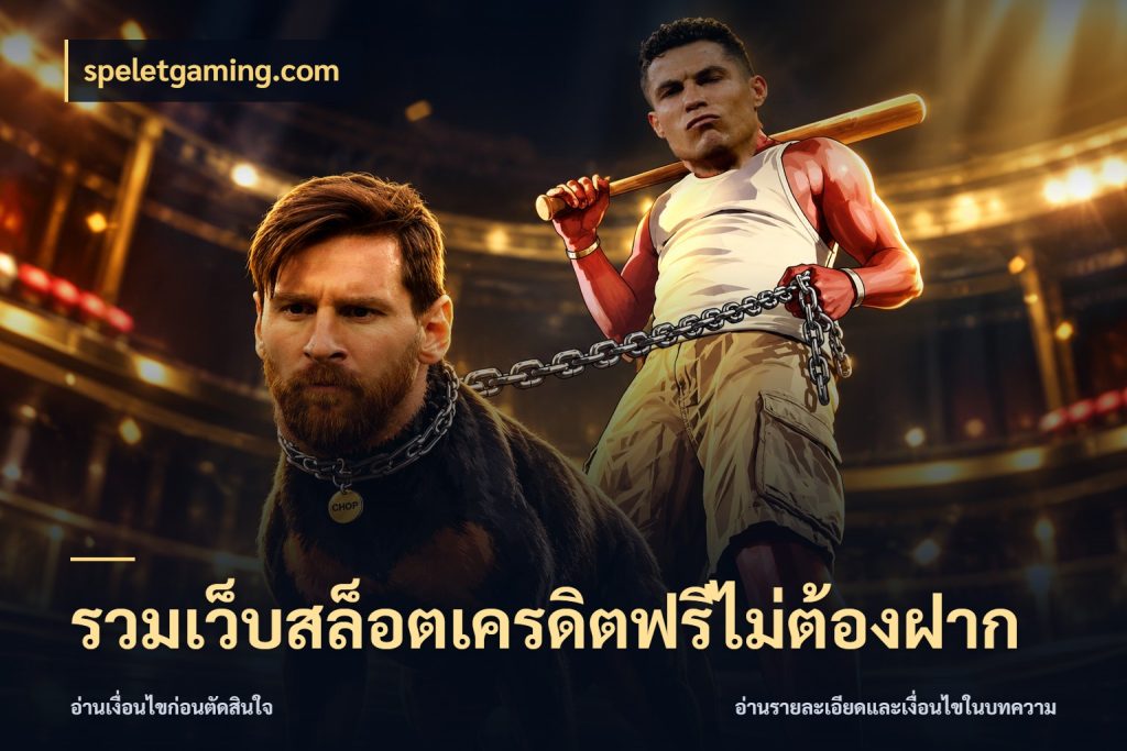 รวมเว็บสล็อตเครดิตฟรีไม่ต้องฝาก speletgaming.com เครดิตฟรีกับจังหวะลุ้นที่คุณเลือก