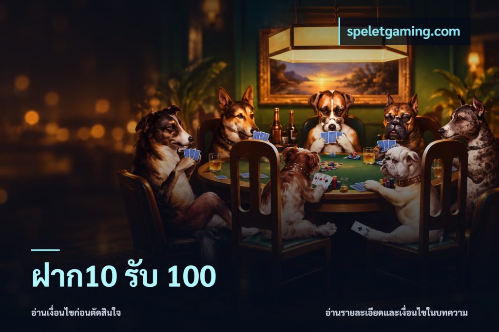 ฝาก10 รับ 100