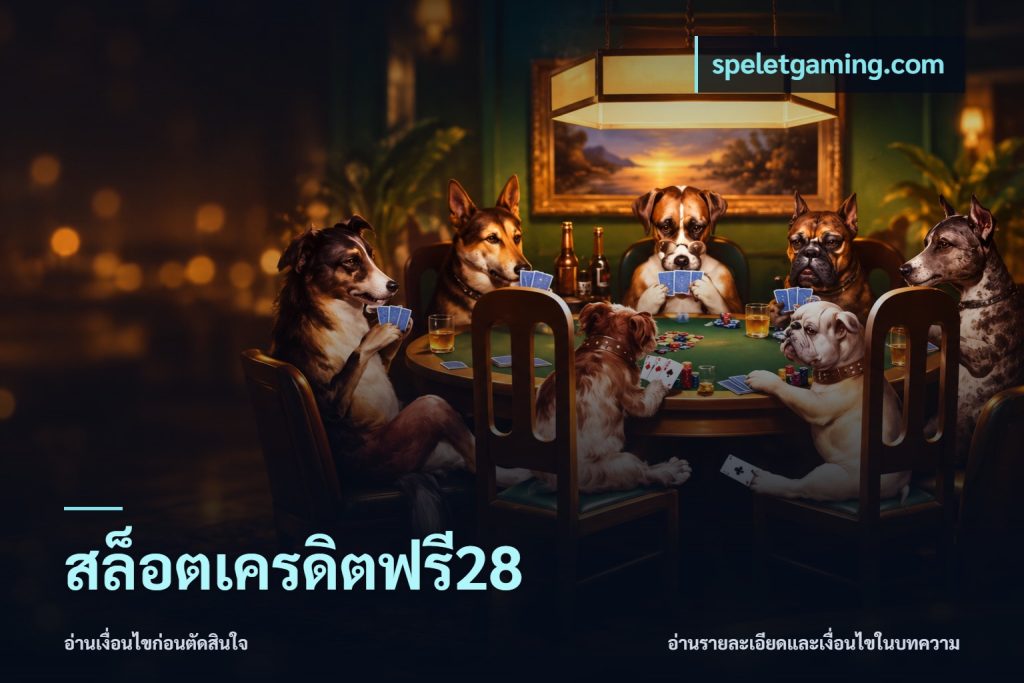 สล็อตเครดิตฟรี28
